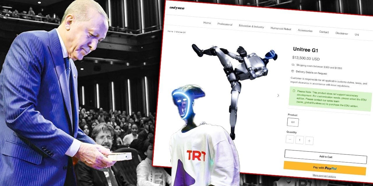 Türk mühendisler üretti denmişti: Erdoğan'a kumanda veren robot Çin ürünü çıktı