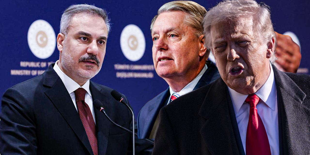 Hakan Fidan'dan Trump'ın yanından ayırmadığı hadsiz senatöre net yanıt