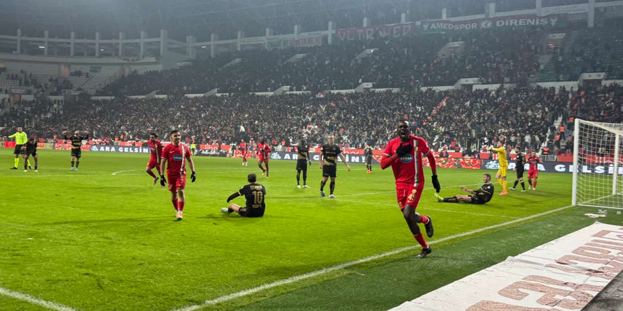 Amedspor Çorum galibiyetine sevinemedi