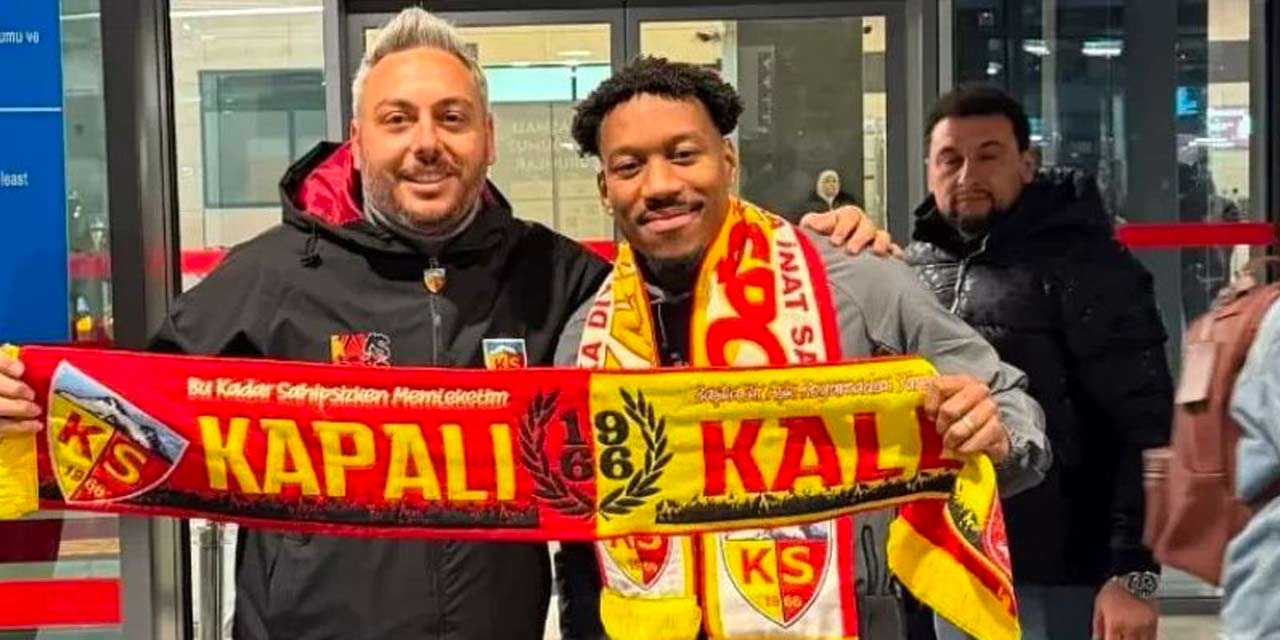 Kayserispor’un yeni transferi gerçeği öğrenince kaçtı