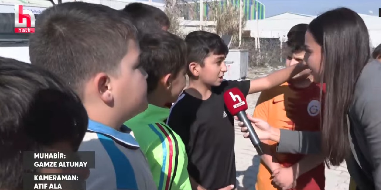 Depremzede çocuklar karne tatiline buruk girdi! Yiğit Efe'nin tek bir isteği var