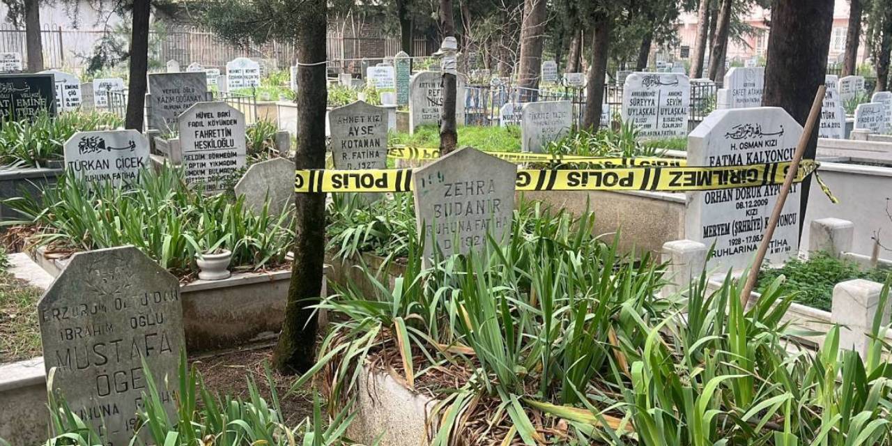 Mezarlıkta poşet içinde cenin bulundu