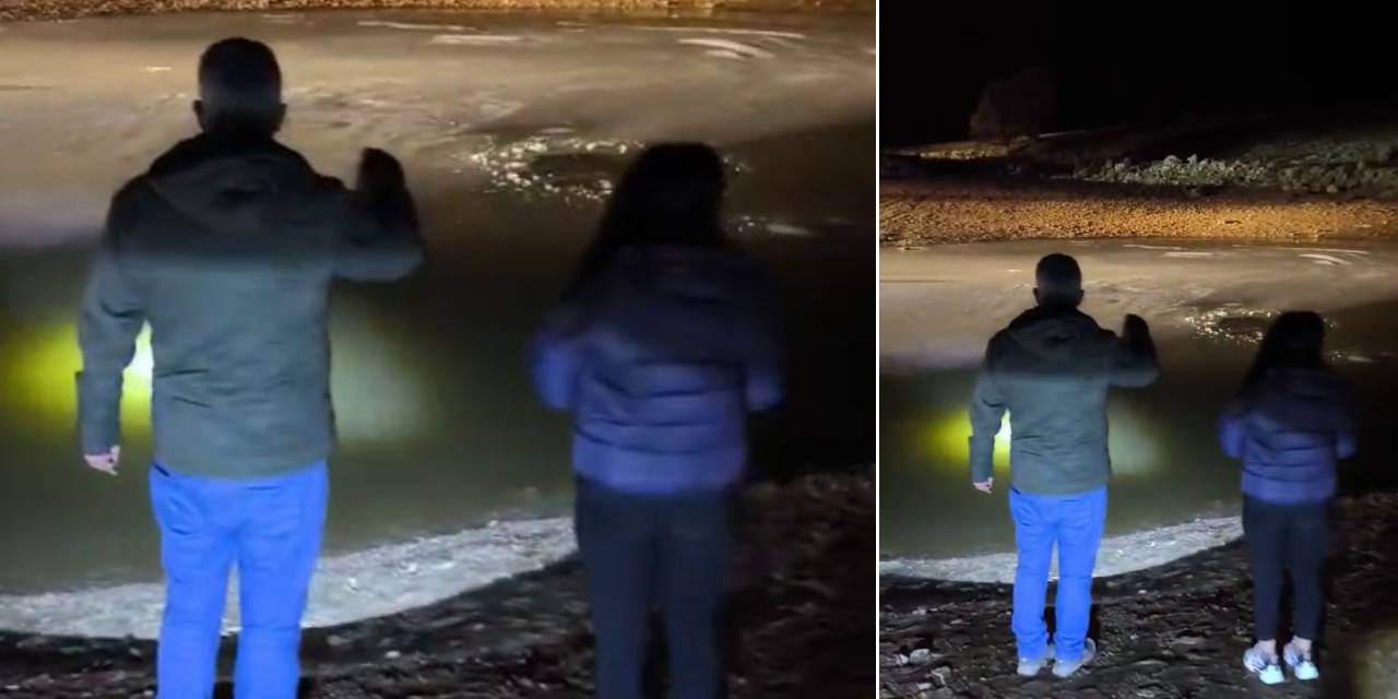 Mardin'de kayıp alarmı! 2 çocuk buz tutan gölette aranıyor