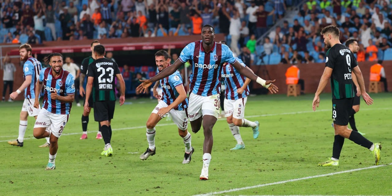 Kocaelispor: 9 Trabzonspor: 21