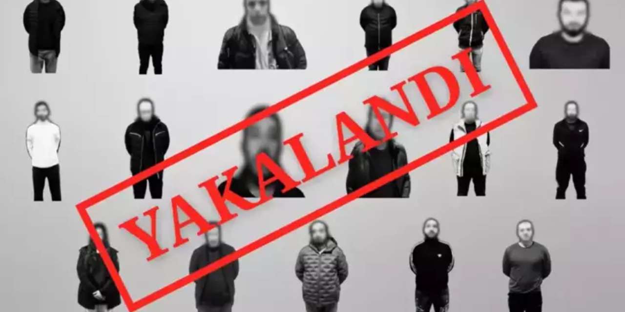 Kırmızı bültenle aranan 17 kişi yakalanarak Türkiye'ye getirildi