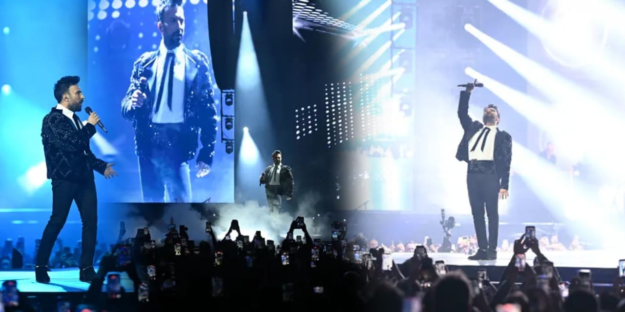 Tarkan'dan sahnede duygusal itiraf