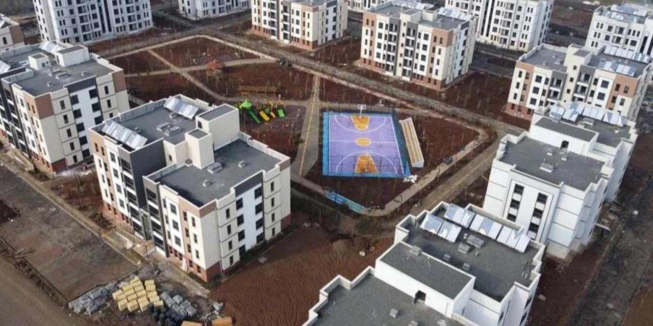 TOKİ'nin inşa ettiği 'deprem' konutları su altında kaldı!