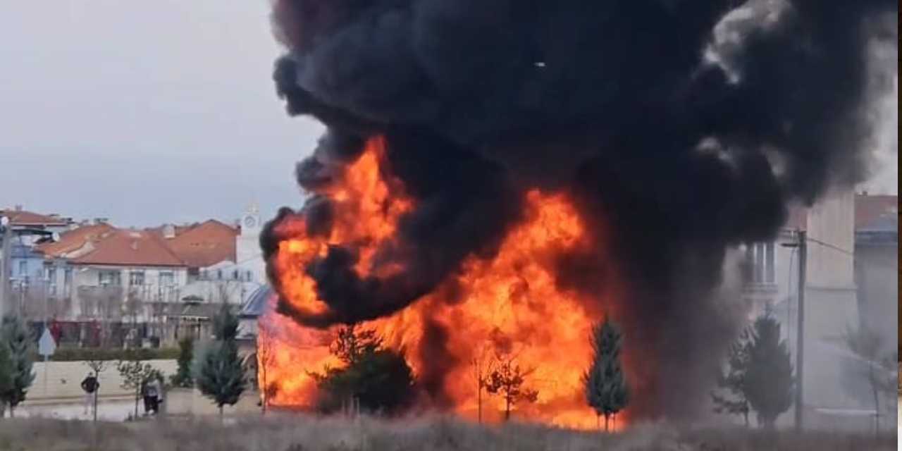 Bursa'da iki TIR alevlere teslim oldu