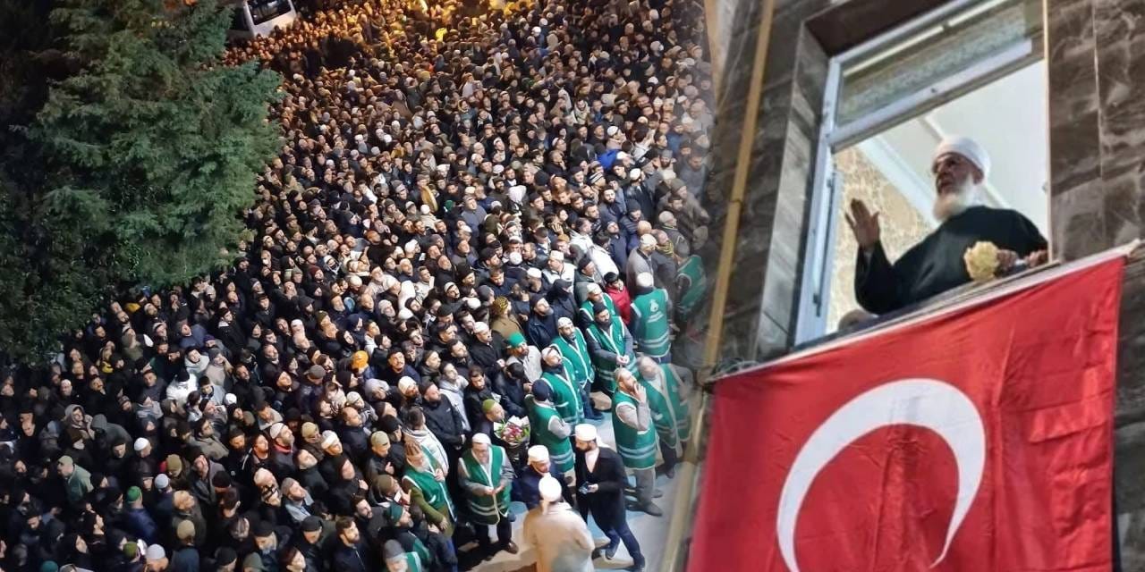 Menzil'den İzmir'de tövbe mitingi! Binlerce kişiyi topladılar