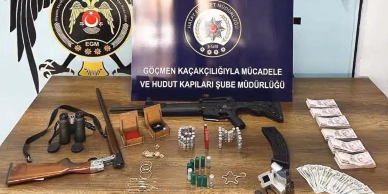 Hatay’da 174 kaçak göçmen yakalandı