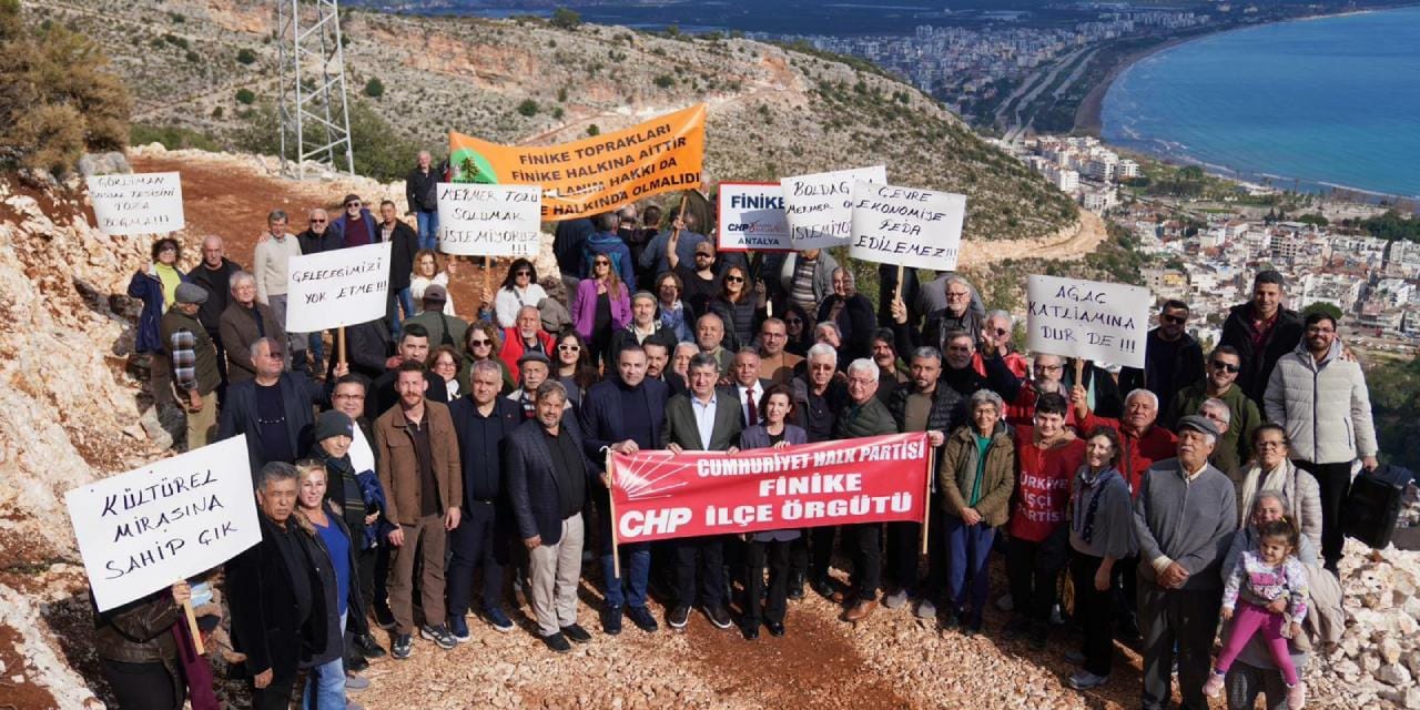 CHP’li Arı’dan mermer ocağı tepkisi: Sizde hiç vicdan yok mu?