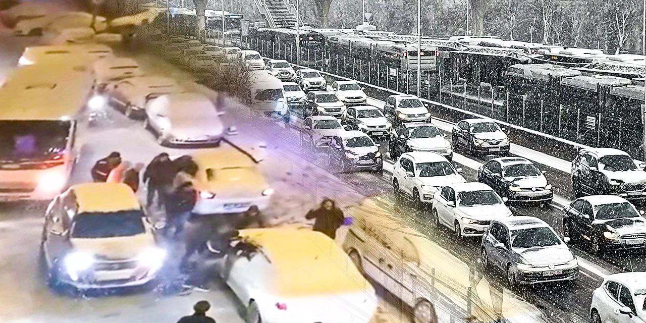 Lapa lapa kar başladı işe gitmek çileye döndü: AKOM İstanbul'da gün boyunca olacakları açıkladı