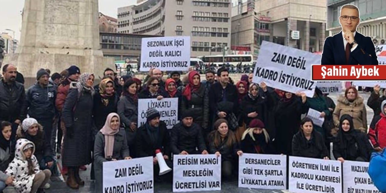 Eğitimde güvencesizliğin ve emek sömürüsünün adı: Ücretli öğretmenlik ve usta öğreticilik