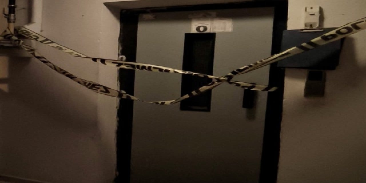 Asansör boşluğuna düşen yaşlı kadın kurtarılamadı