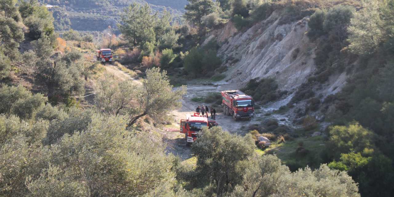Antalya'da orman yangını! 2 hektar alan zarar gördü