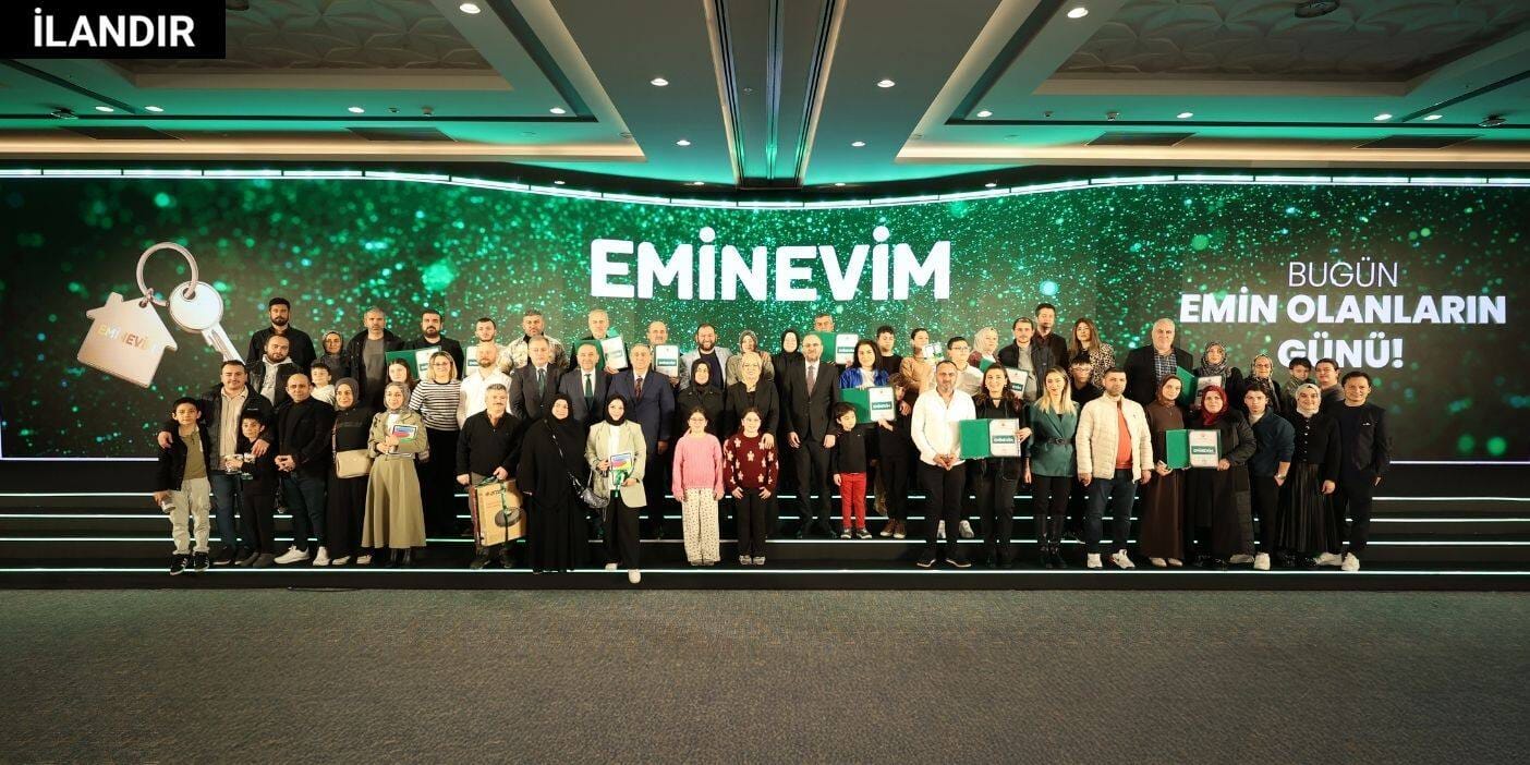 Eminevim 2026’nın ilk tapu teslim töreninde üyeleriyle buluştu