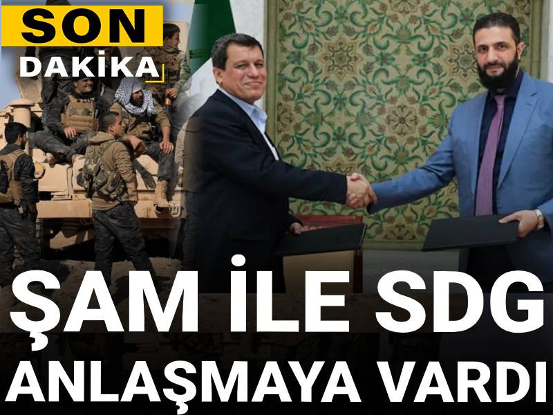 Son dakika | Şam ile SDG anlaşmaya vardı