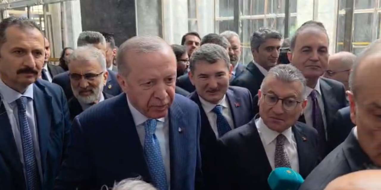 Erdoğan Murat Yetkin'i görünce şaşırdı! "Bu piyasalarda var mıydı"