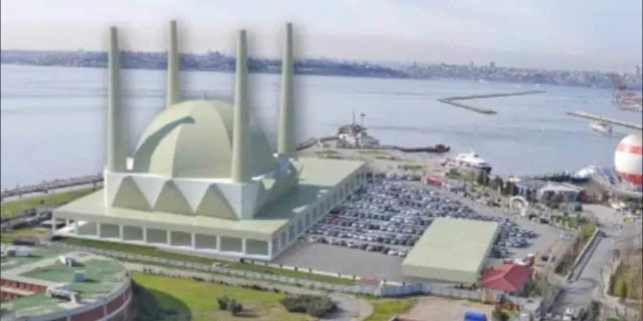 Kadıköy sahile camiye yargıdan onay çıktı! Haydarpaşa Garı'ndan bile daha yüksek olacak
