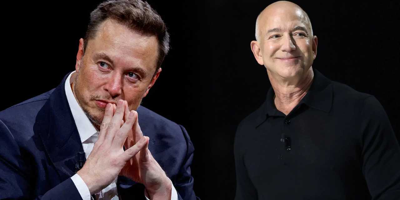 Jeff Bezos Elon Musk'a rakip oldu