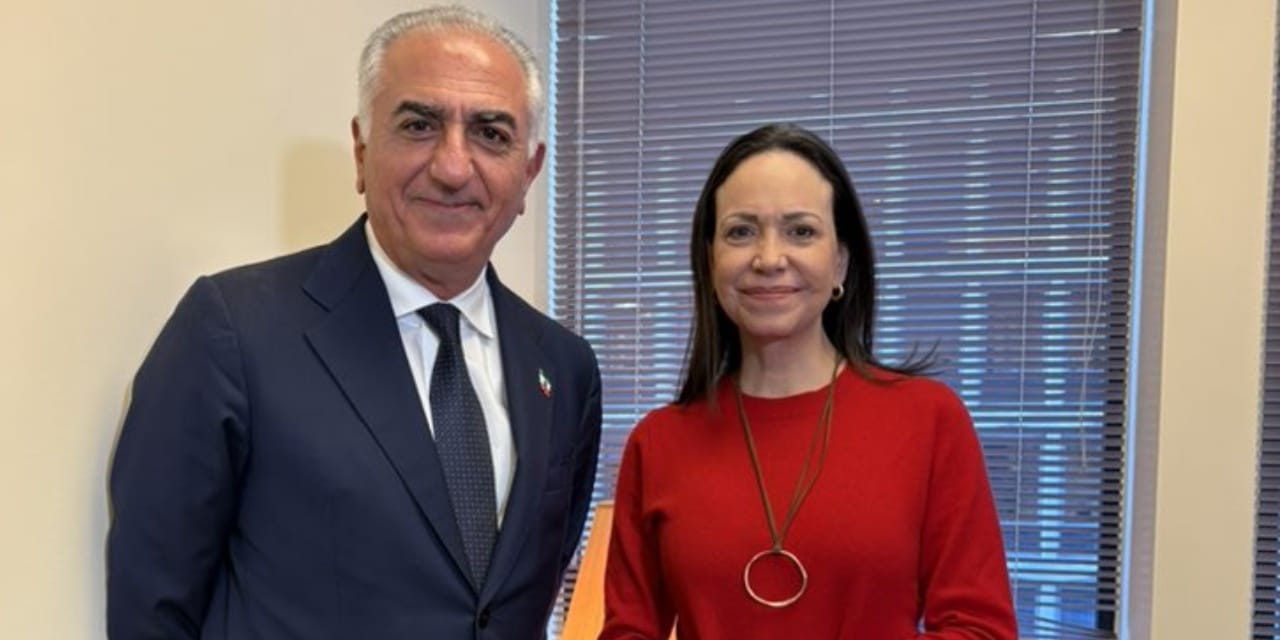 ABD'de muhalifler zirvesi: Machado Pehlevi ile bir araya geldi