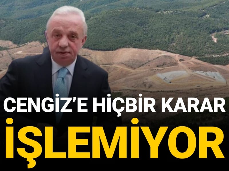 Cengiz'e hiçbir karar işlemiyor
