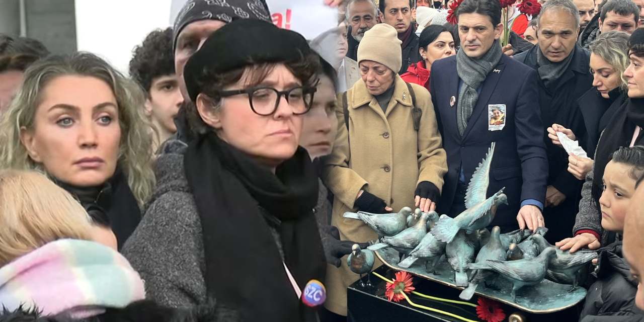 Minguzzi ölümünün birinci yılında anıldı! Dilek İmamoğlu da katıldı