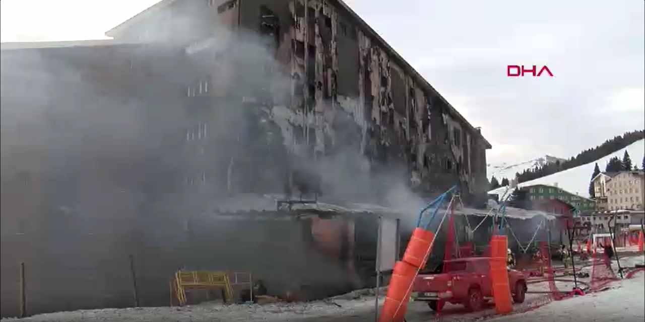 Milli kayakçıların öldüğü otel yangınının çıkış nedeni belli oldu
