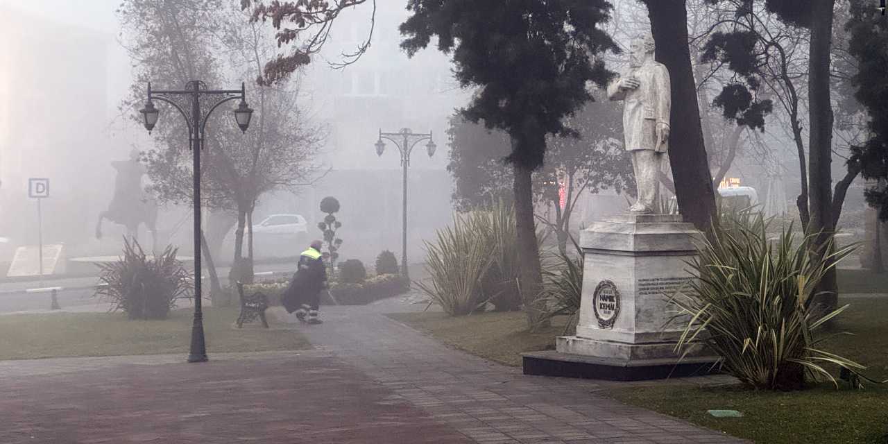 Sis etkisi altına aldı! Görüş mesafesi 30 metreye kadar düştü