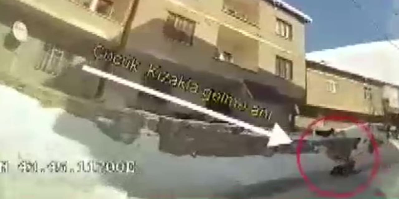 Kızakla kayan 11 yaşındaki çocuk feci şekilde can verdi