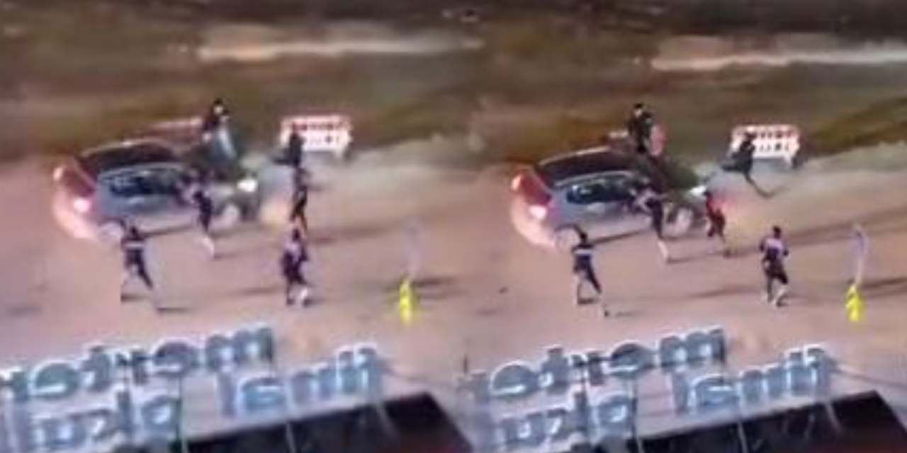 Dur ihtarına uymadı: Polis lastiklerine ateş açtı