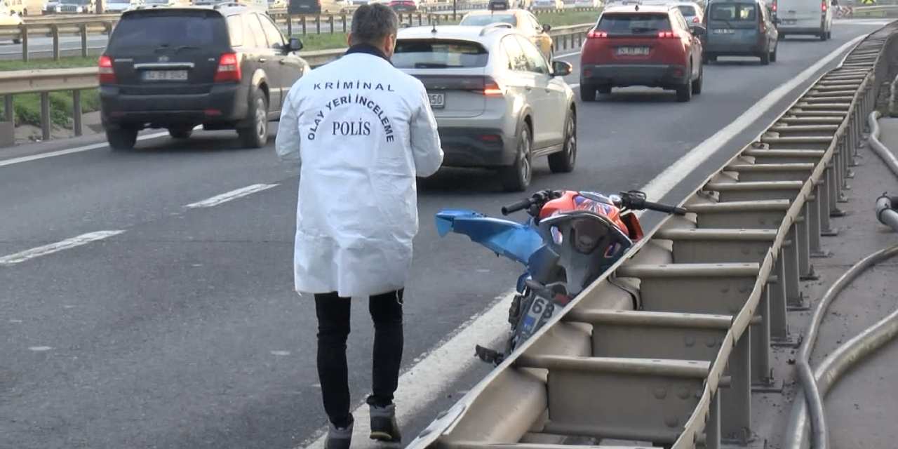 Ataşehir'de motosiklet yayaya çarptı: 1 ölü, 1 yaralı