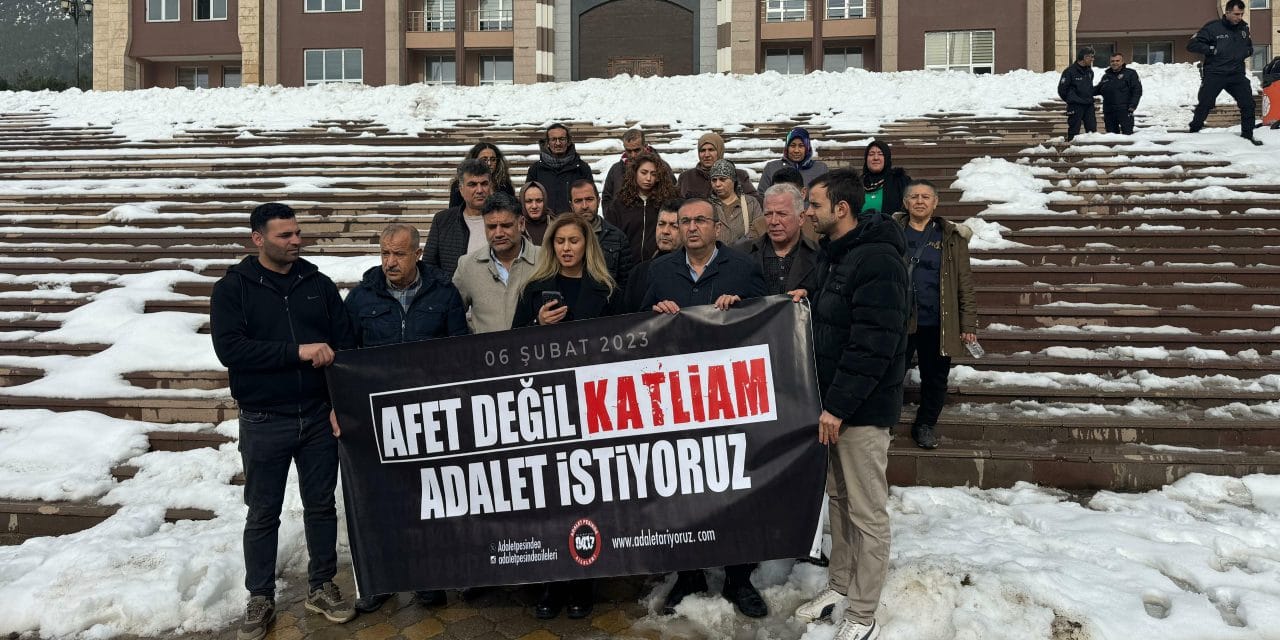 Ebrar Sitesi K Blok davasında depremzedeler isyan etti: Yaşayan ölüyüm