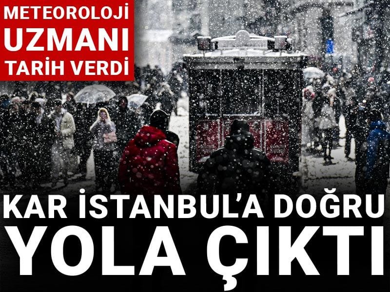 İstanbul'a yaklaşan lapa lapa kar yağışını açıkladı: Meteoroloji profesörü tarih verdi