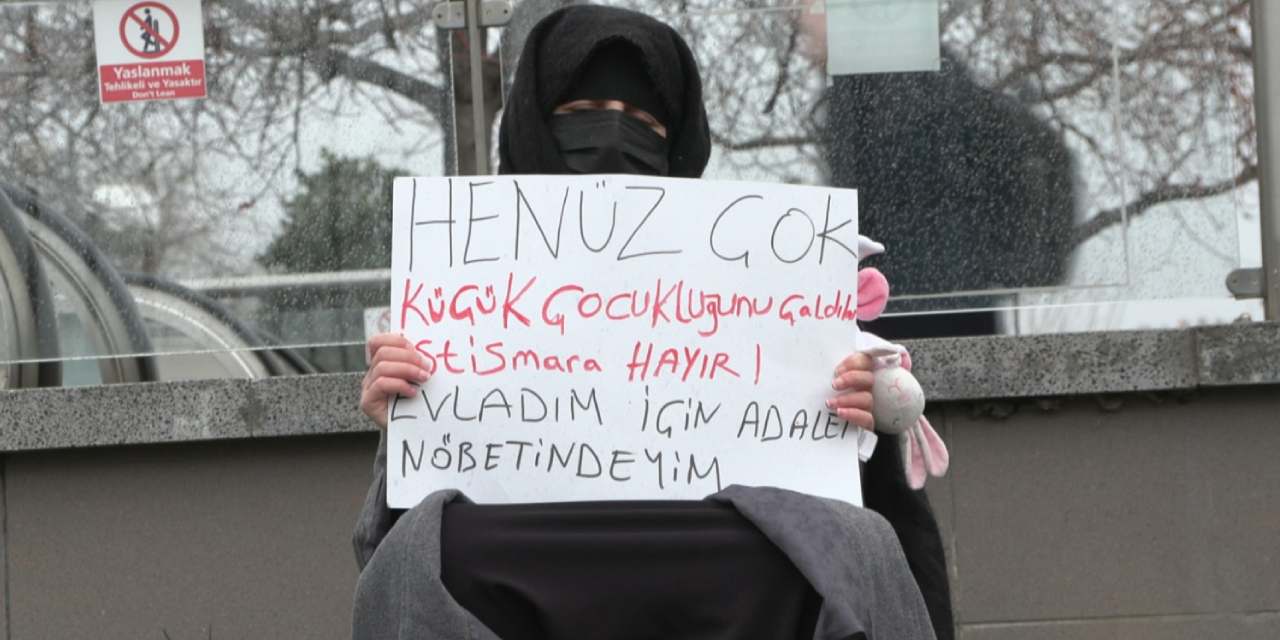 İstismarcısıyla evlendirilmişti! Şimdi kızı için adalet arıyor