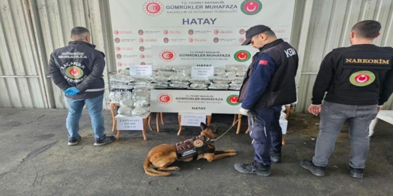 İskenderun Limanı’nda zehir tacirlerine operasyon