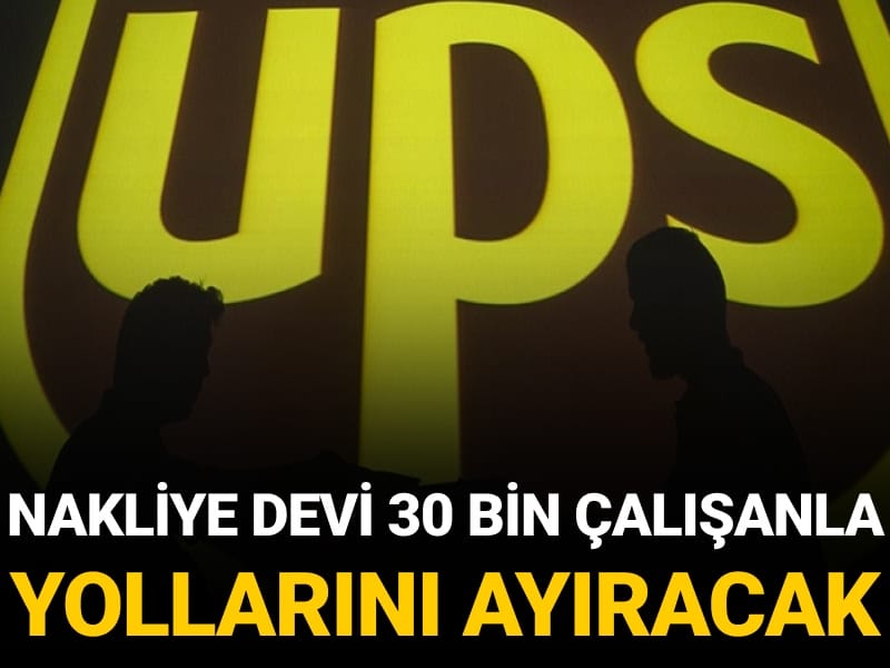 Lojistik devi 30 bin çalışanla yollarını ayıracak
