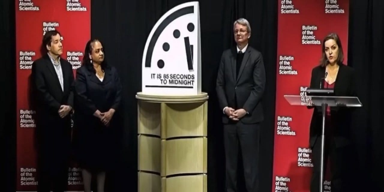 ‘Kıyamet Saati’nde gece yarısına 85 saniye kaldı