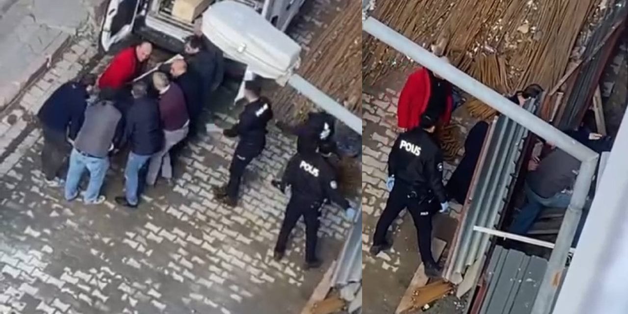 Dengesini kaybeden inşaat işçisi metrelerce yükseklikten düştü! Olay yerinde can verdi