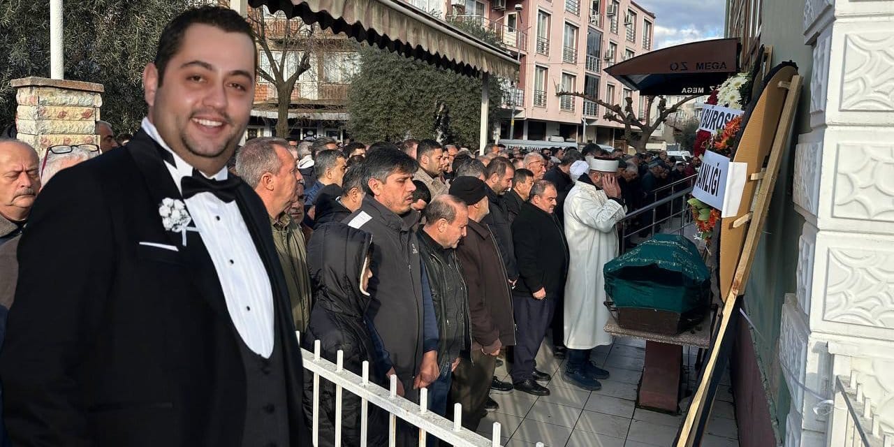 Yolun karşısına geçmek isterken kazada ölen avukat  son yolculuğuna uğurlandı