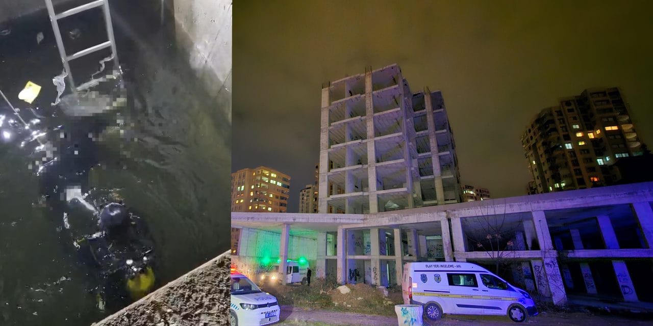 Çıktığı inşaattan su birikintisine düştü! Boğularak can verdi