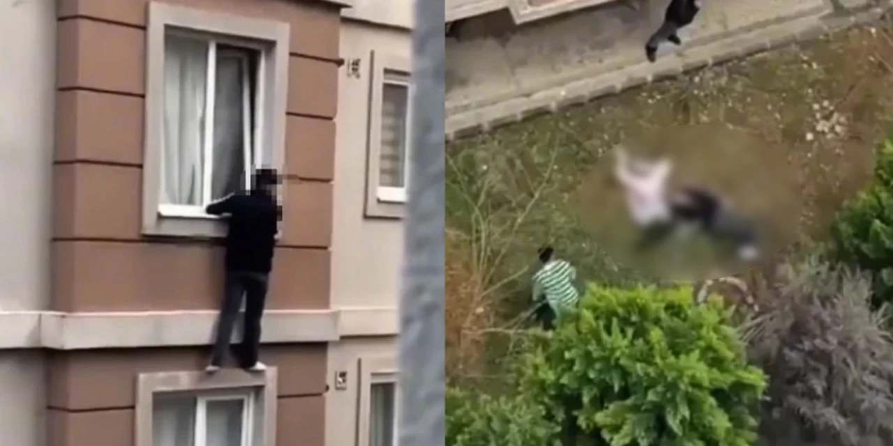 Ümraniye'de 4. kattan atlayan genç çiftin sağlık durumları belli oldu