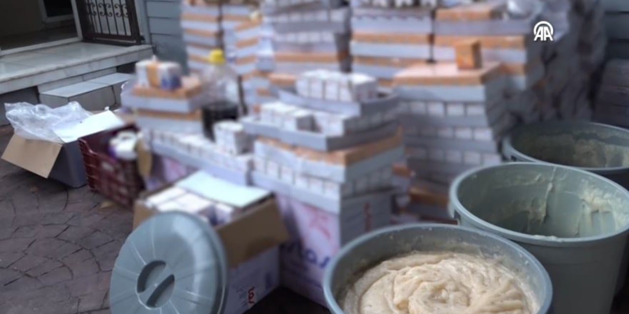 Mersin’de kaçak imalathaneye baskın