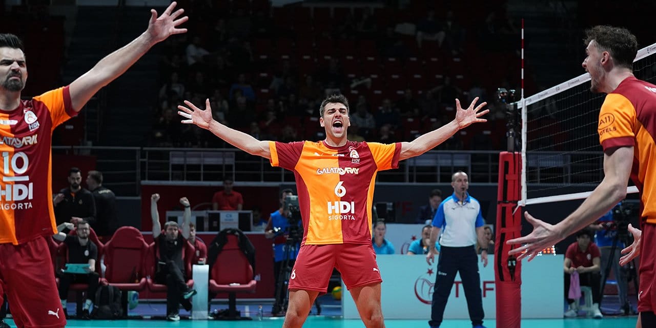 Şampiyonlar Ligi'nde kazanan Galatasaray: Halkbank'ı devirdi