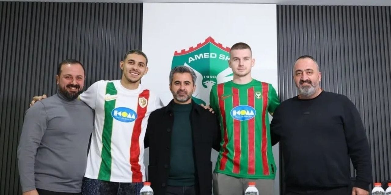 Amedspor 2 transferi resmen açıkladı: Avrupa'da da ilk ilke imza atacak