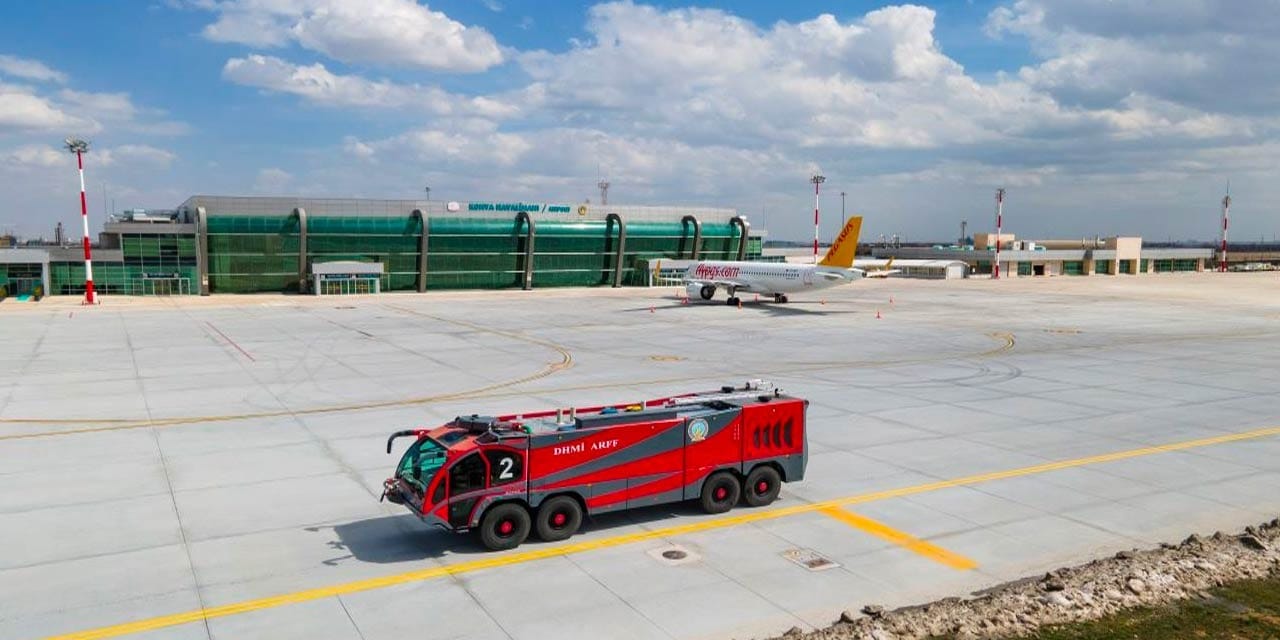 Bodrum uçağına bindiler: Konya'da indiler