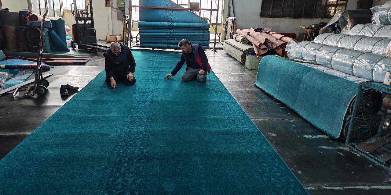 Manisa'da dokunuyor Japonya'ya gidecek: Camiye koyulacak