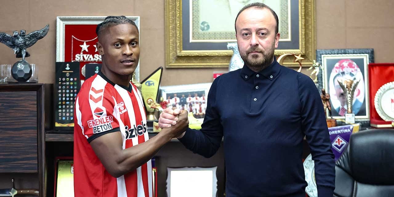 Hatay'dan Sivas'a geldi: Okoronkwo imzayı attı