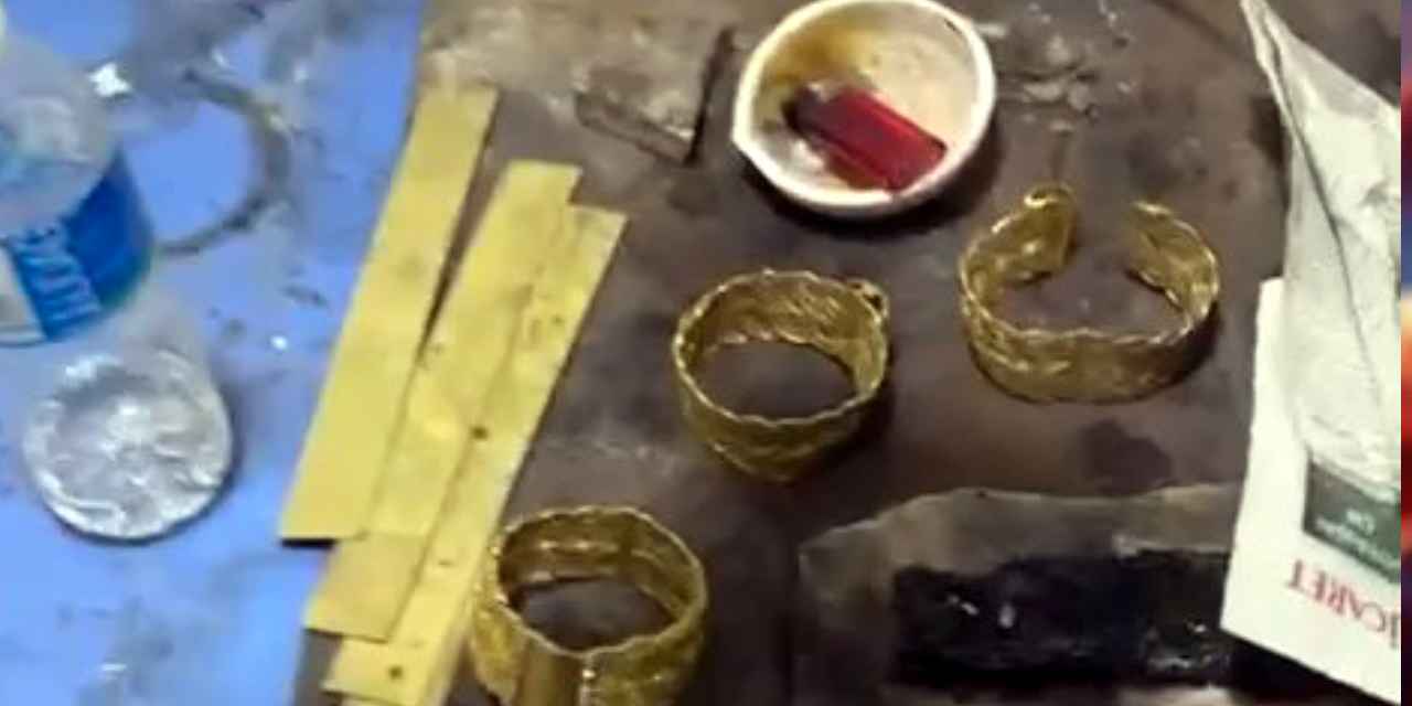 'Güzellik merkezi' görünümlü sahte altın atölyesine operasyon