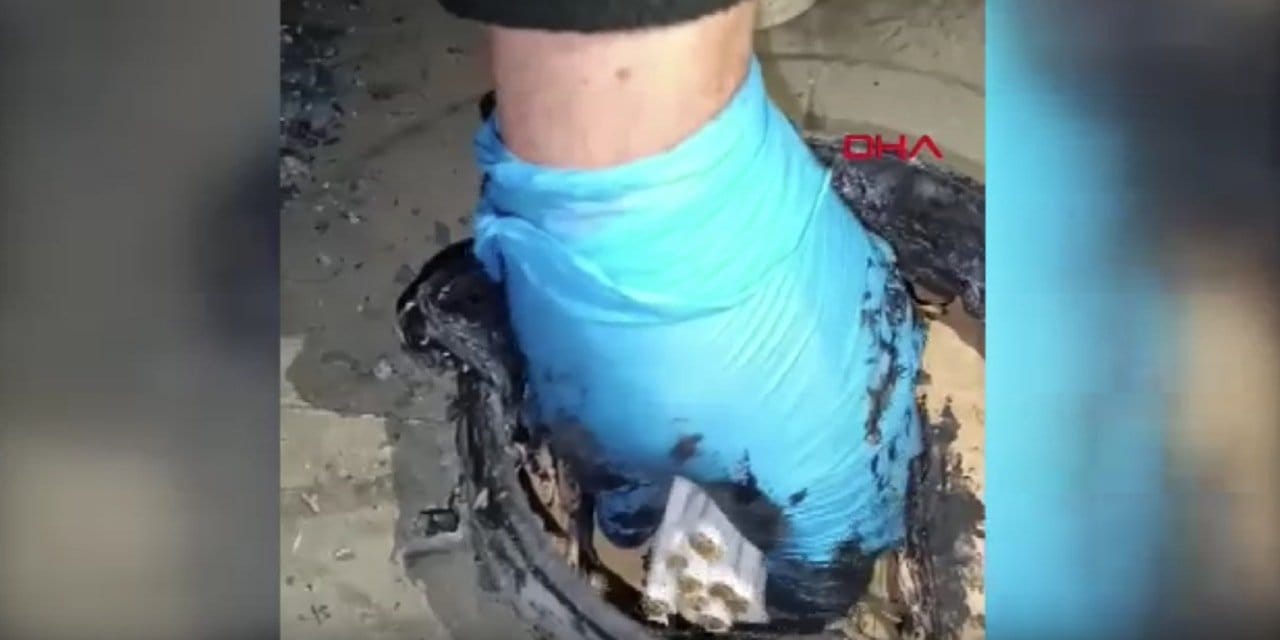 Su tankı görünümlü sevkiyat! Başkentin girişinde yakalandı